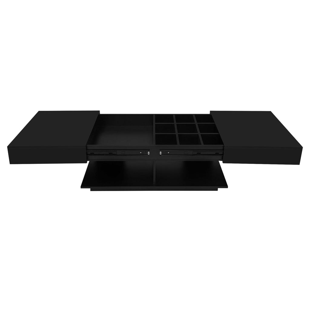 Multifunctional Adjustable Coffee Table With Hidden Storage Space For Living Room