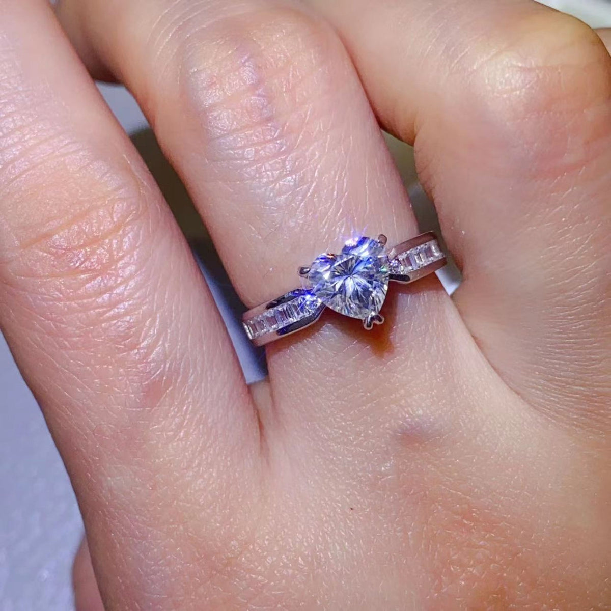 1 Carat Sparkala™ Pure Sterling Silver Ring