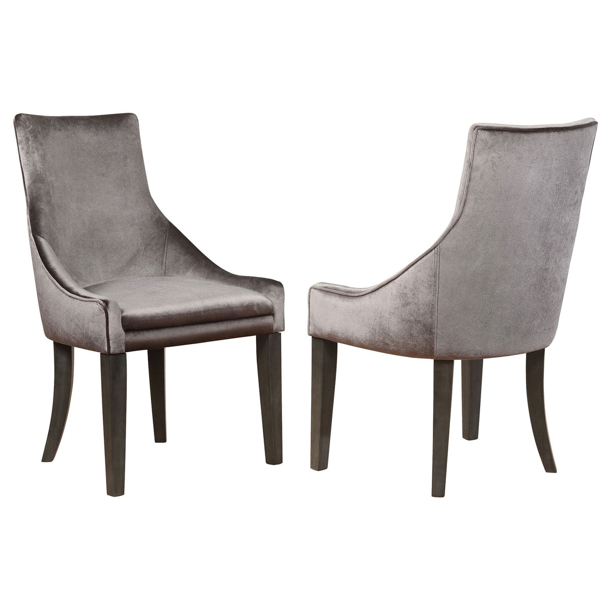 Rexford - Upholstered Dining Side Chair (Set of 2) - Gray