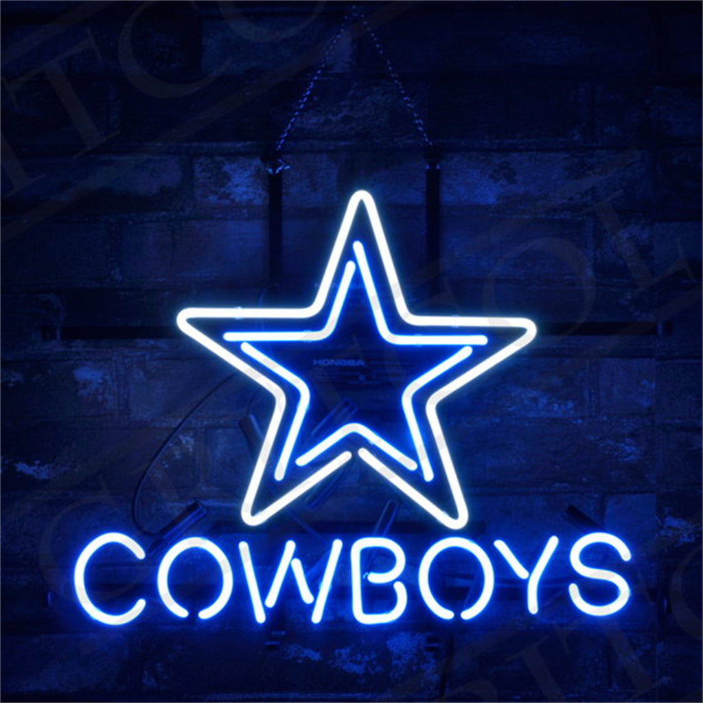 Dallas Cowboys Neon Signs Light