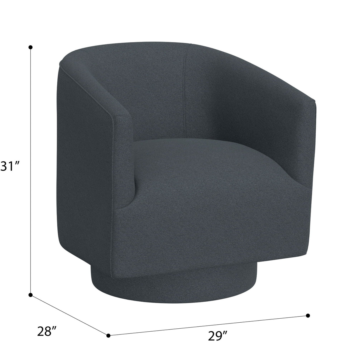 Accent Chair With Swivel Function
