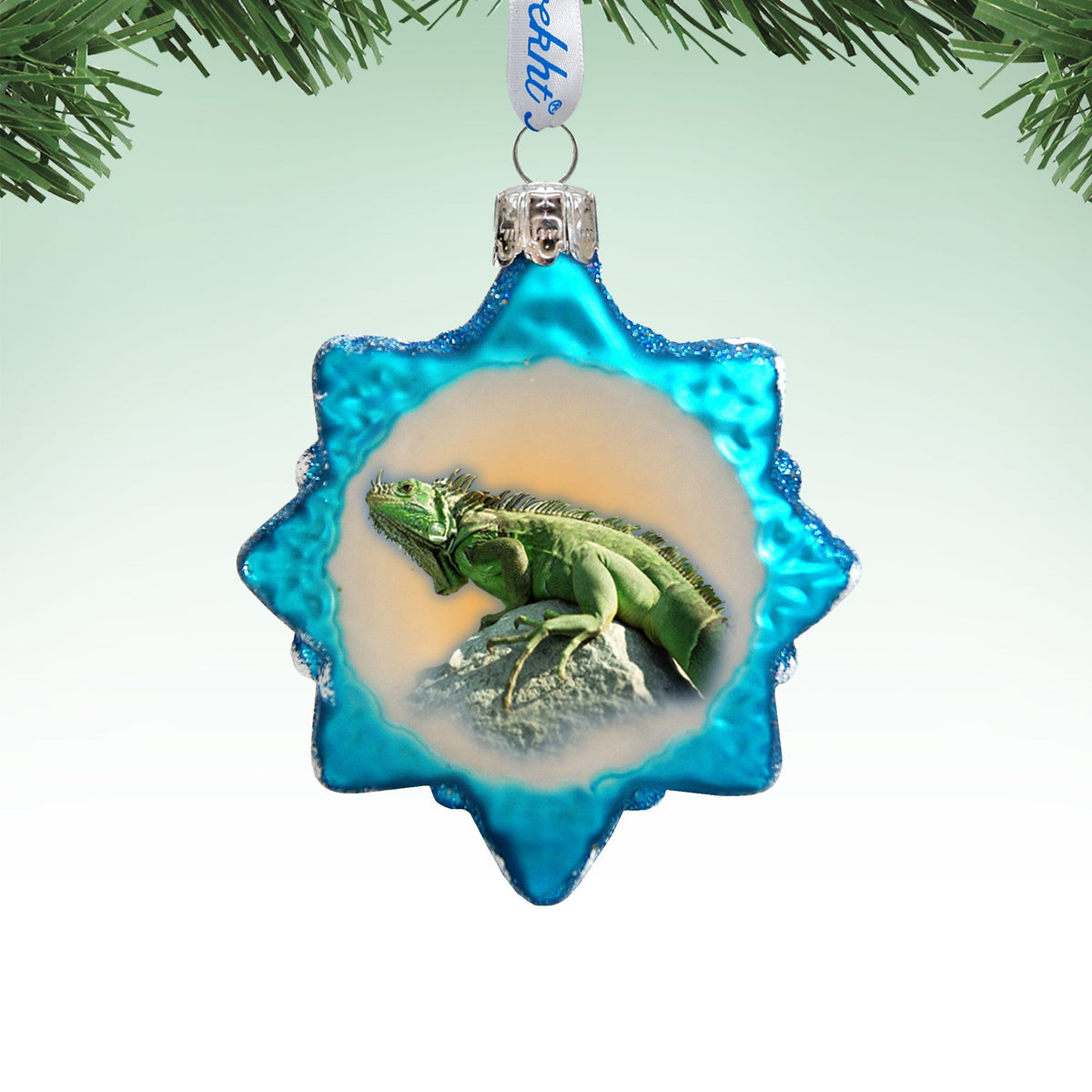 Lizzard Keepsake Glass Ornament by G. DeBrekht - Designocracy - 776286