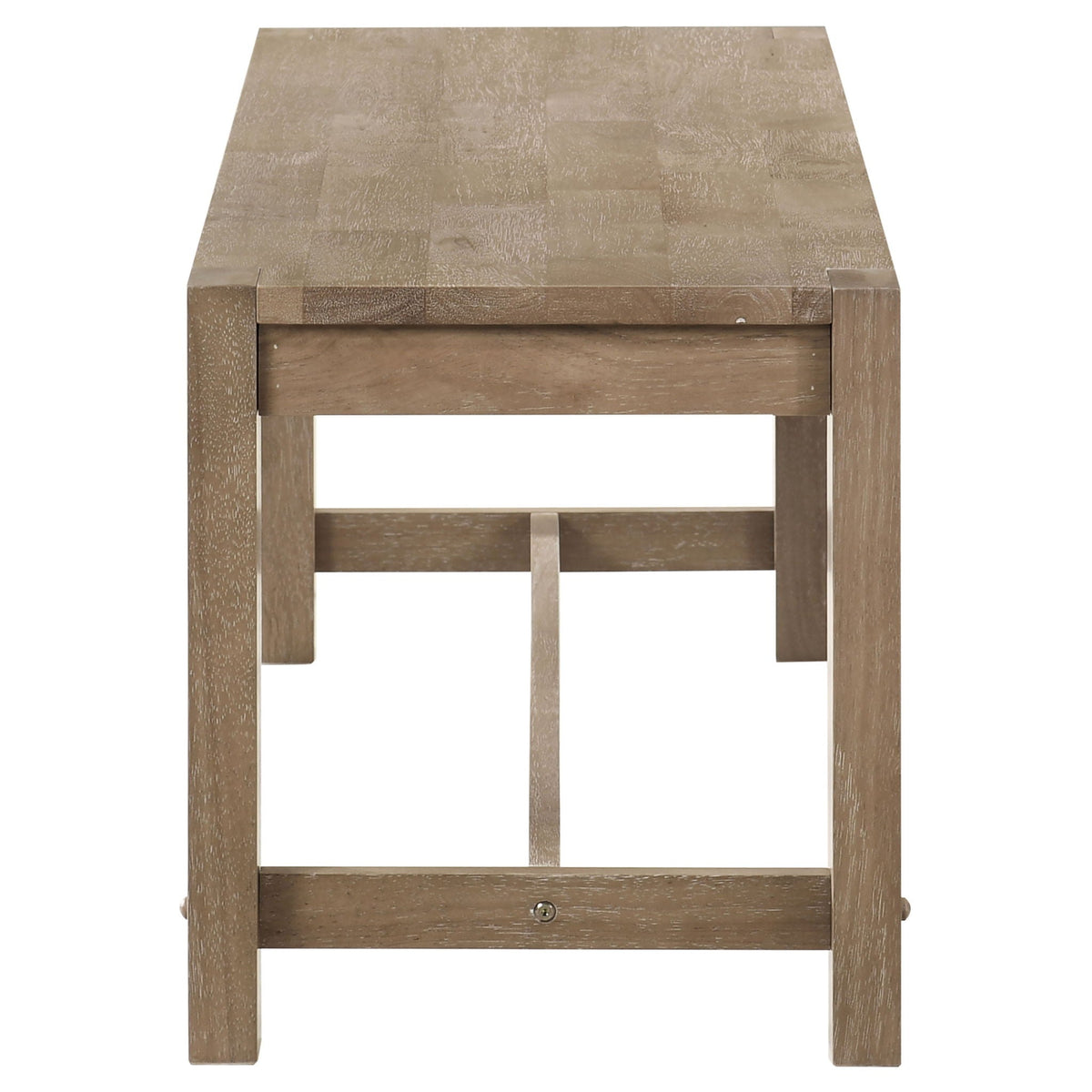 Malvika - Trestle Base Dining Bench - Brown