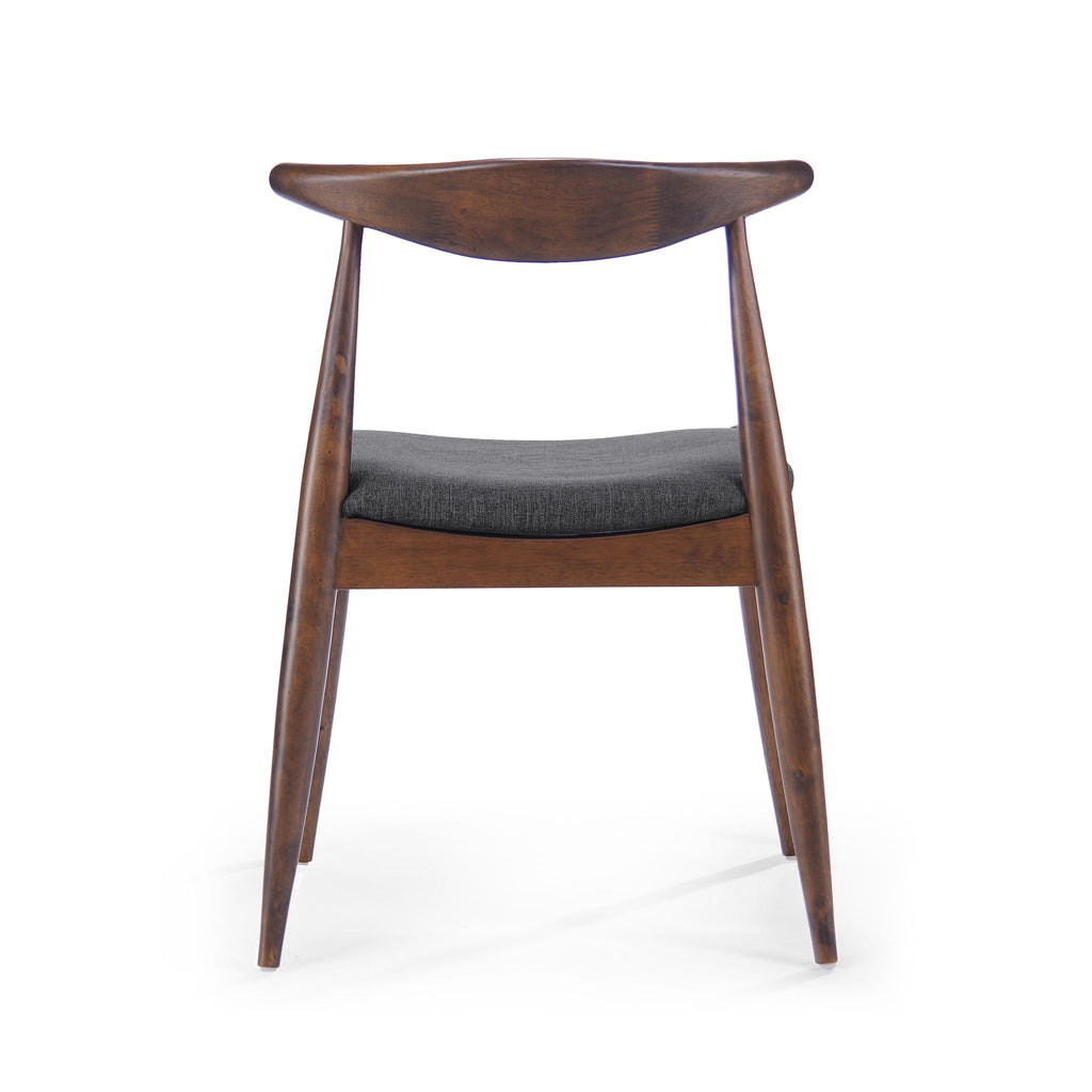 Dining Chairs With Ergonomic Backrest & Comfort Cushions (Set of 2)
