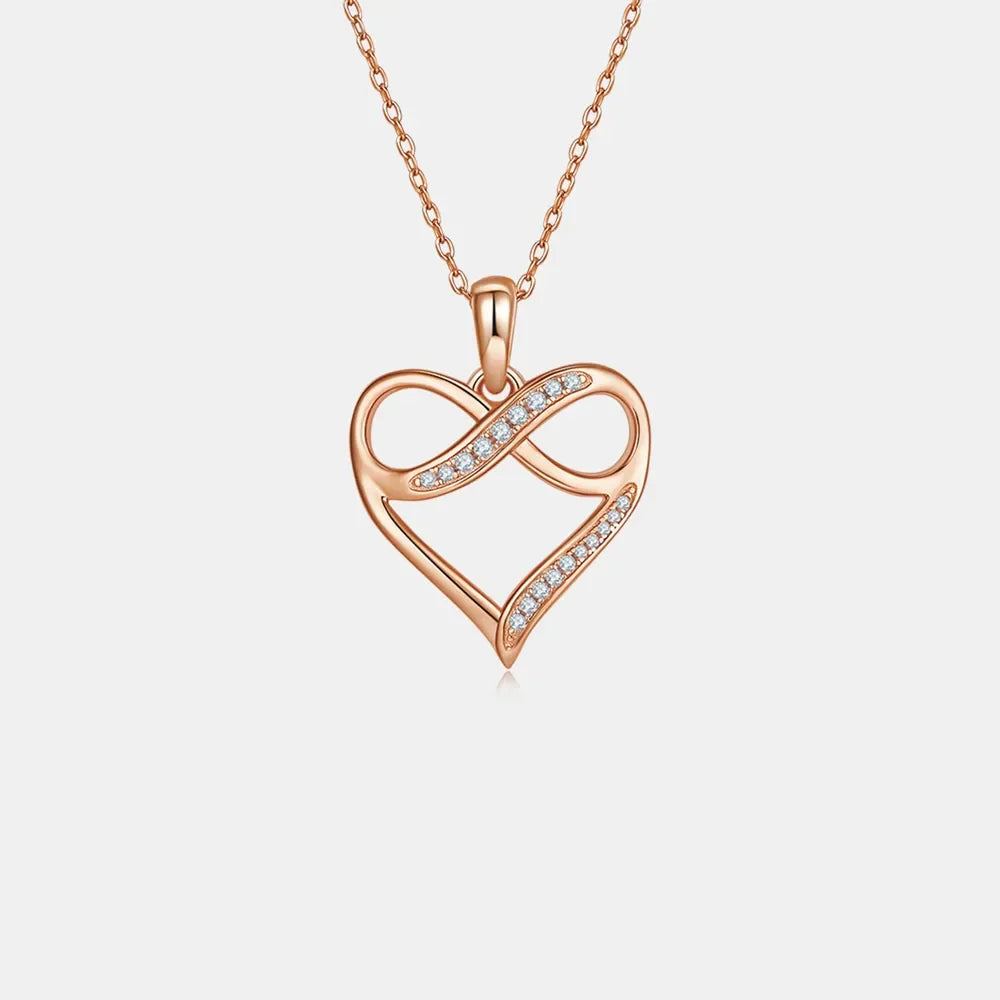 Sparkala™ 925 Sterling Silver Heart Necklace
