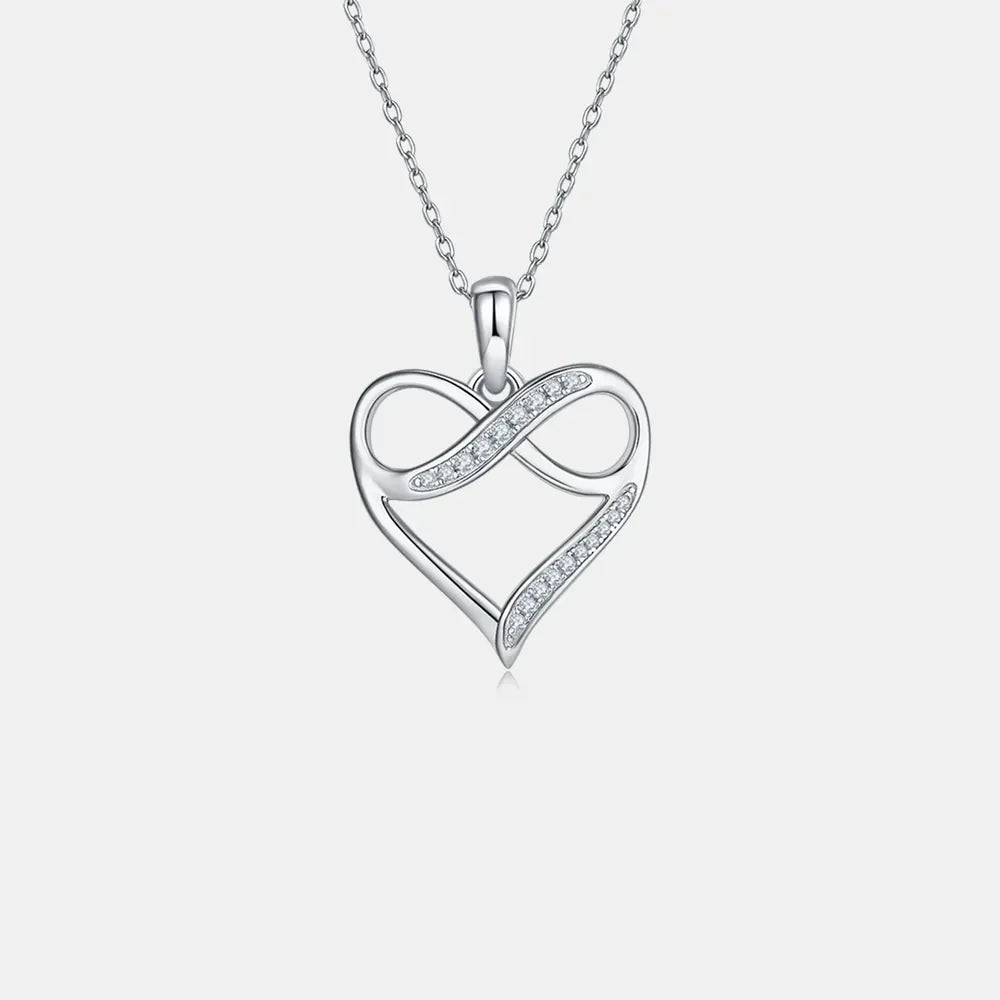 Sparkala™ 925 Sterling Silver Heart Necklace
