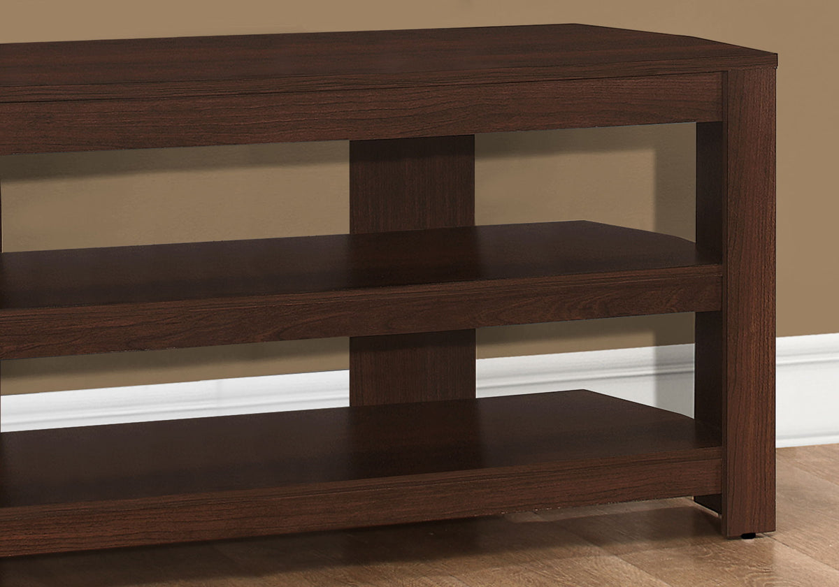 TV Stand Console Media Entertainment Center in Cherry