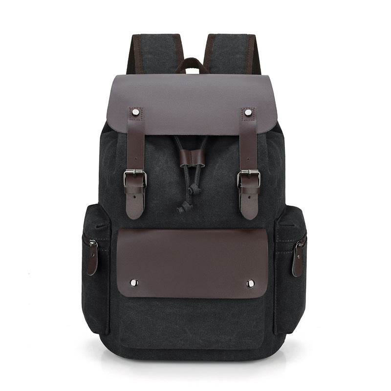 Drawstring Backpack Retro Canvas Personality