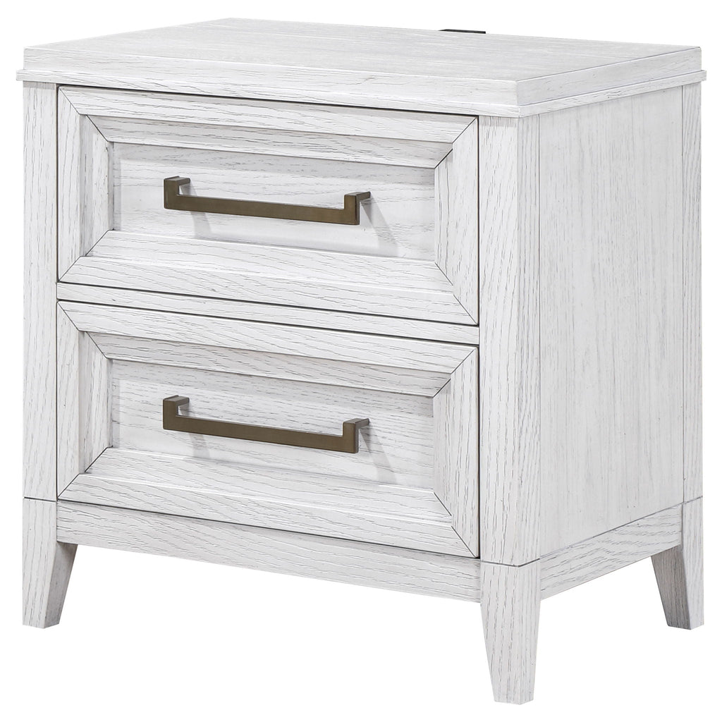Avril - 2 Drawer Nightstand - White
