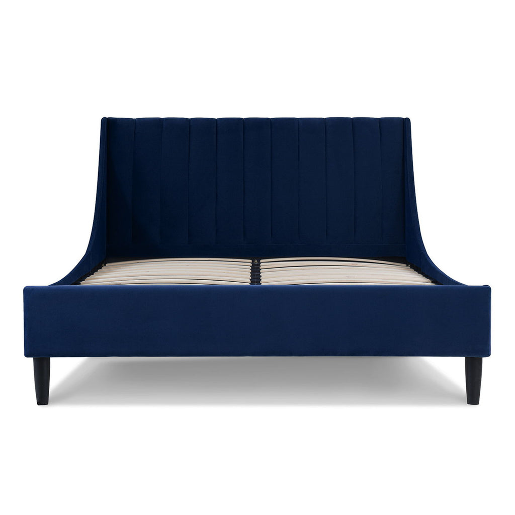 Aspen - Vertical Tufted Modern Headboard Platform Bed Set