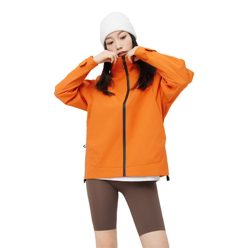 Mountain Hard Shell Shell Jacket Windproof Waterproof Outdoor Mountaineering Clothing Breathable Overalls