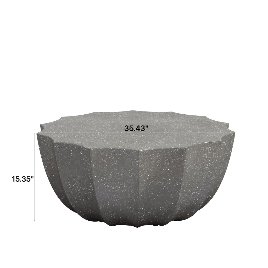 Modern Round Coffee Table For Indoor / Outdoor