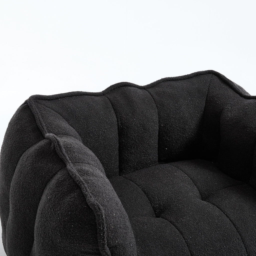 Soft Bean Bag Chair With High Resilient Foam
