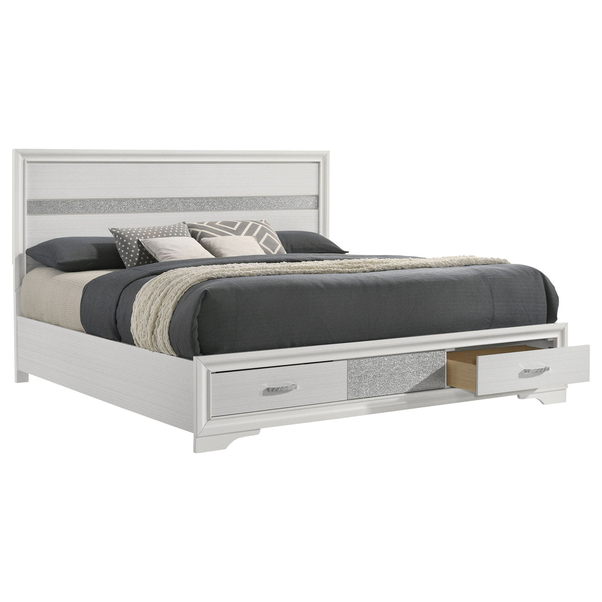 Storage Platform Bed 2 Drawer
