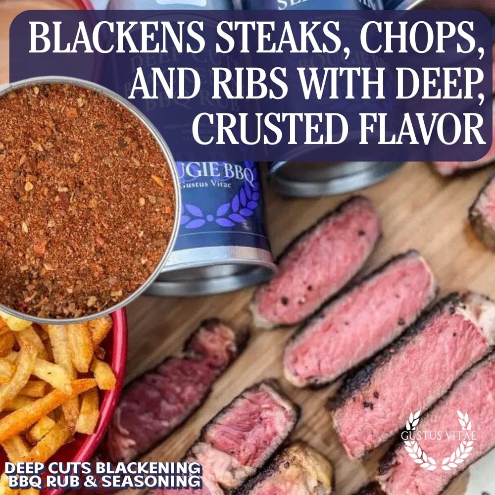 Deep Cuts Blackening BBQ Rub & Seasoning