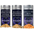 Deluxe Steak & Beef BBQ Seasonings Collection - 3 Pack