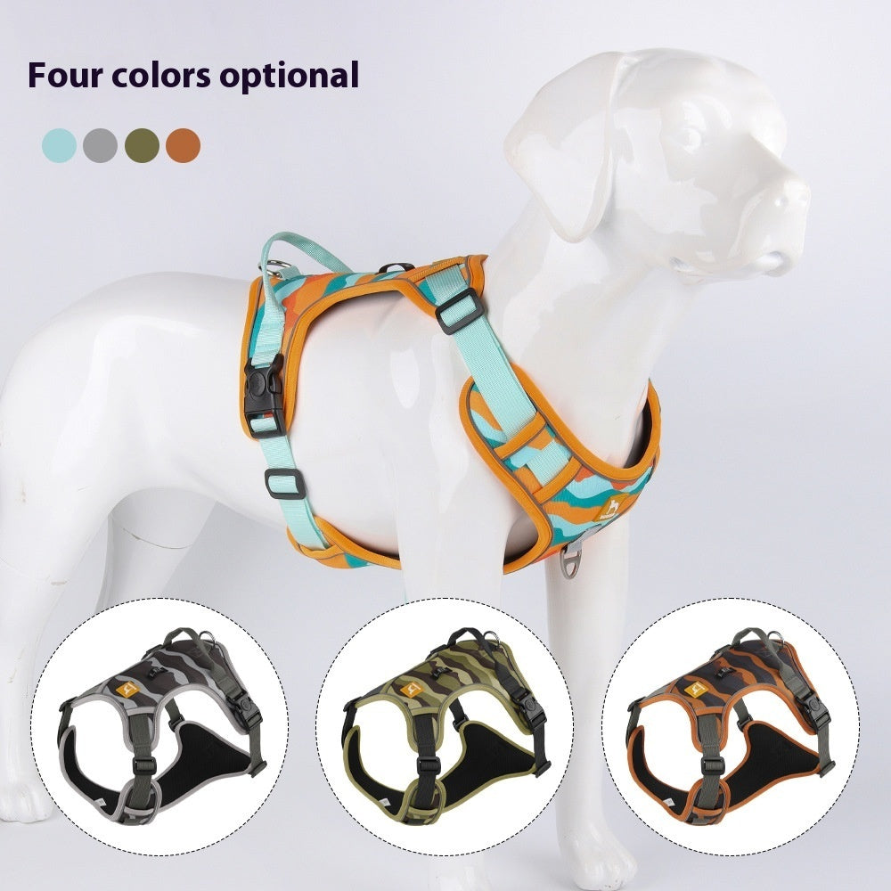 Reflective Dog Leash – Oxford Cloth Traction Rope for Dogs