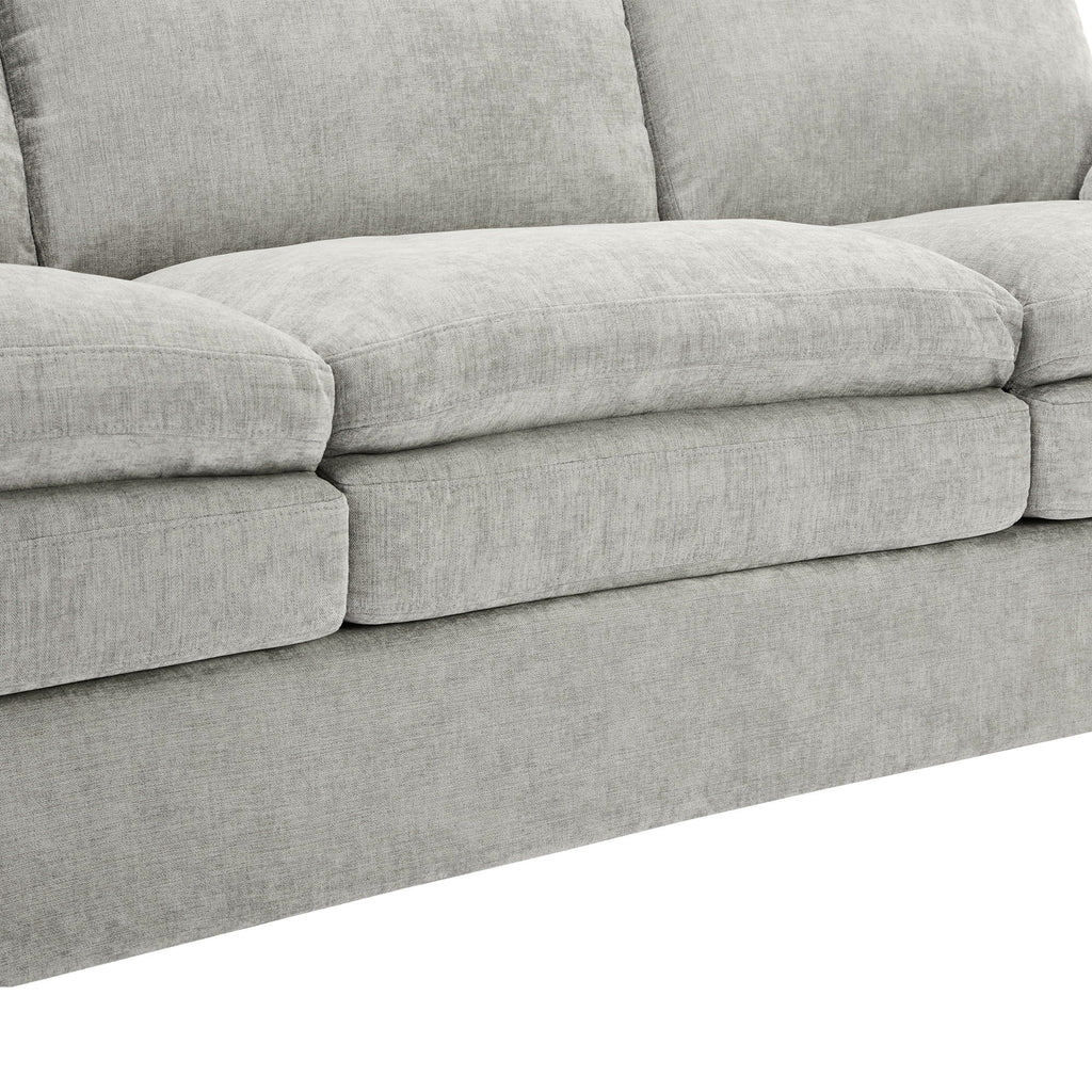 Cozy Upholstered Cushion Armchair For Living Room