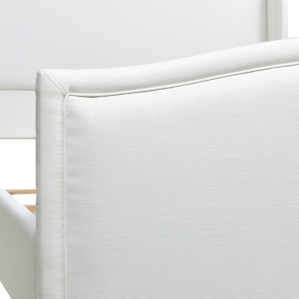 Carmen - Upholstered Wingback Panel Bed Frame