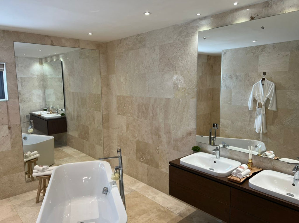 Diana Royal Beige Marble Polished Floor and Wall Tile - Livfloors Collection
