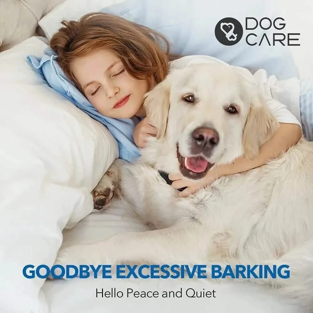 Dog Bark Collar Rechargeable with Intelligent Bark Control Vibration