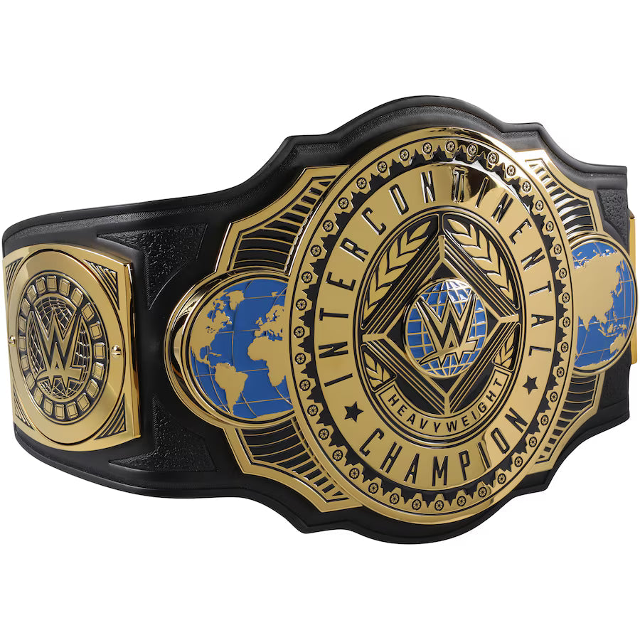 Dominik Mysterio WWE Autographed Intercontinental Championship Replica Title Belt with And New 4-20-25 Inscription