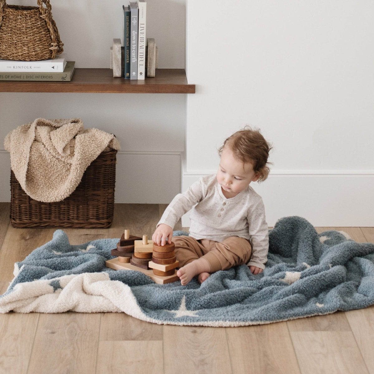 Double-Layer Bamboni Toddler Blankets
