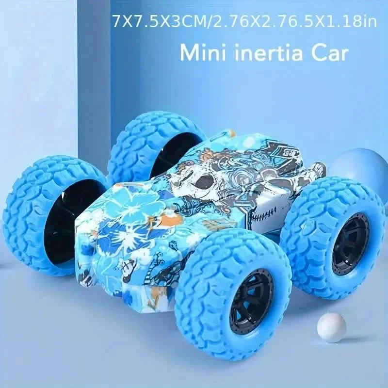 Durable Double-Side Mini Inertia Car for Kids