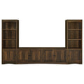 Lunetta - 3 Piece TV Stand With Media Towers - Pine Wood
