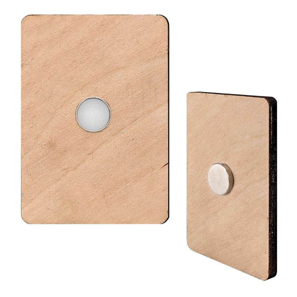 Night Owl Shape Refrigerator Magnets Set of 3
