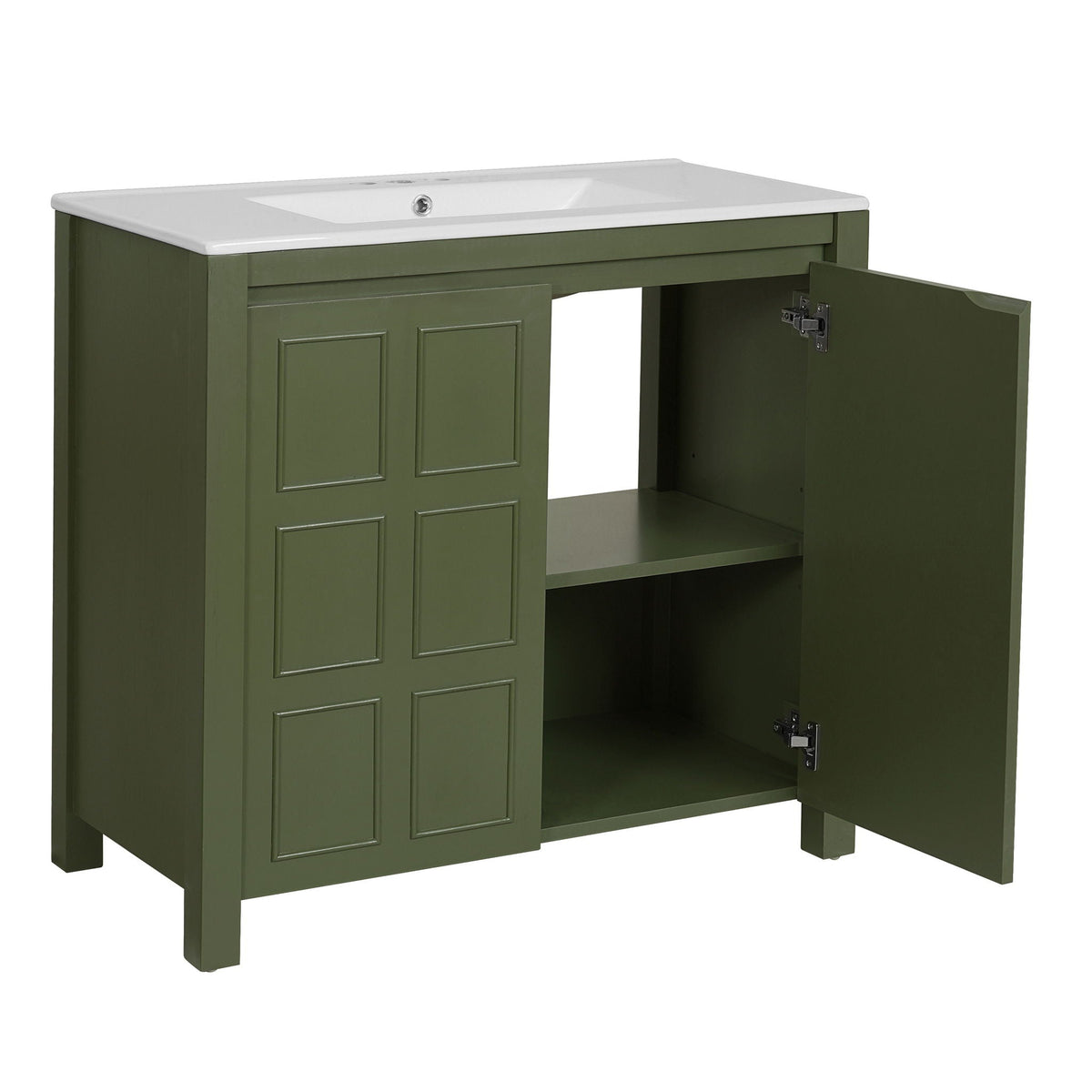 Bathroom Vanity Organizer With Sink, Combo Cabinet Set, Bathroom Storage Cabinet