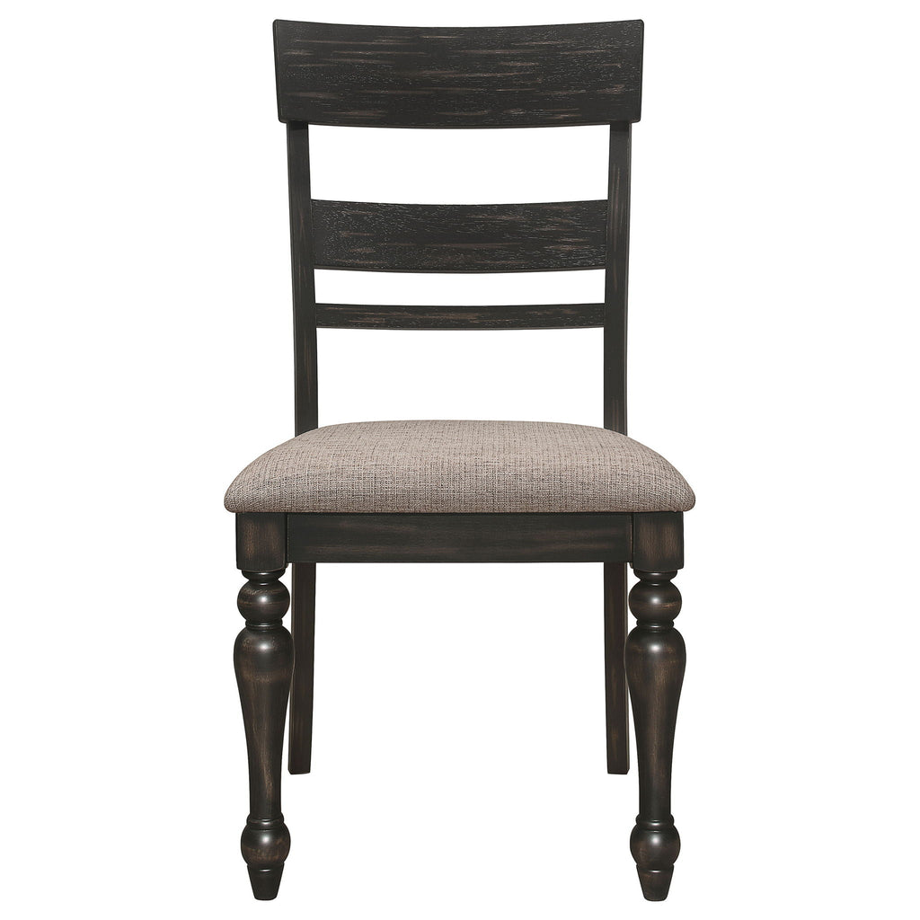 Kavita - Dining Side Chair (Set of 2) - Charcoal
