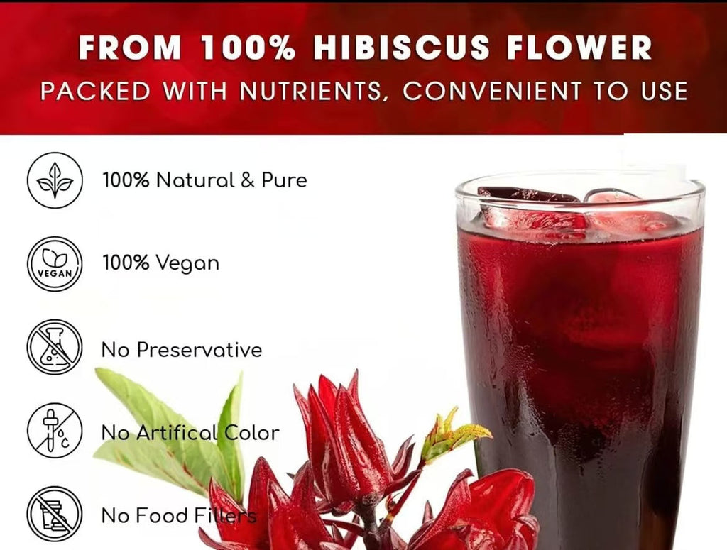 High-Quality Hibiscus Tea – Premium Crimson Herbal Infusion