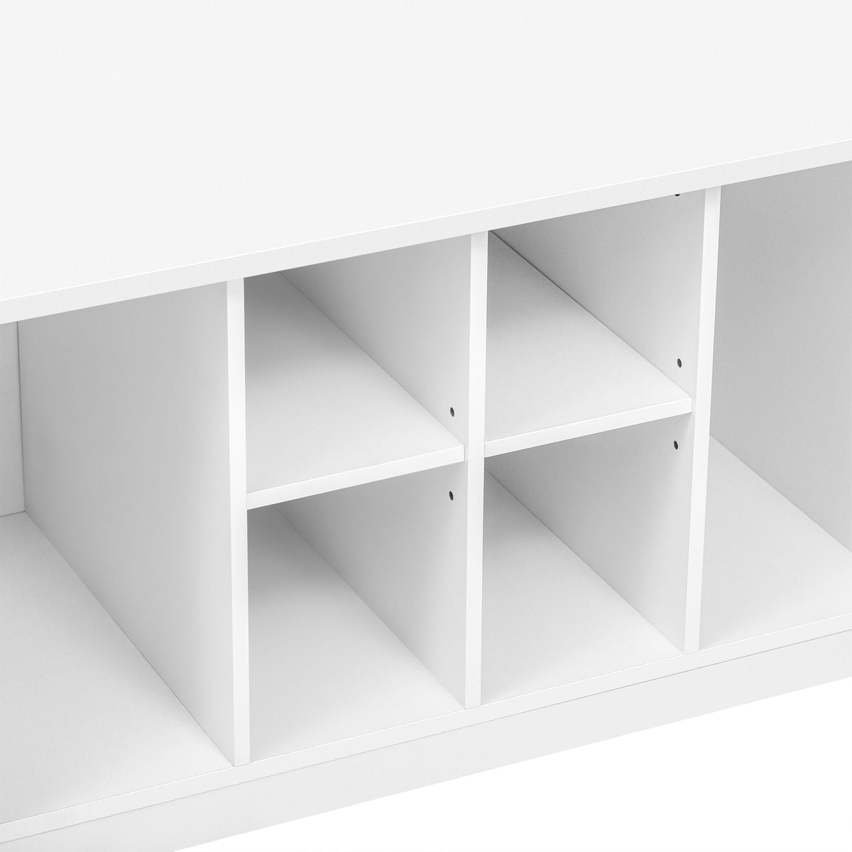5 In 1 Entryway Bench With Coat Rack, 7 Sturdy Hooks, 2 Spacious Drawers And Adjustable Shelves
