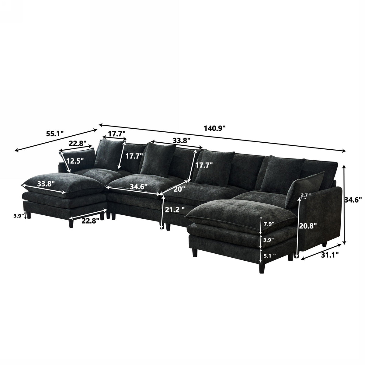 Sofa With Modular Design
