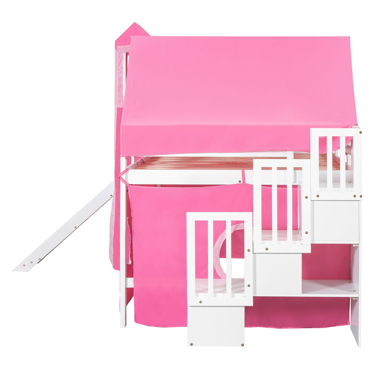 Loft Bed With Tent And Tower