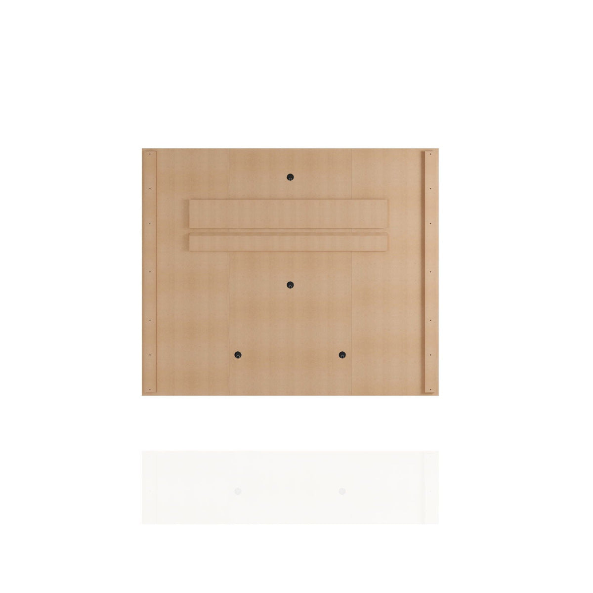 Plaza - TV Panel With Decorative Shelves
