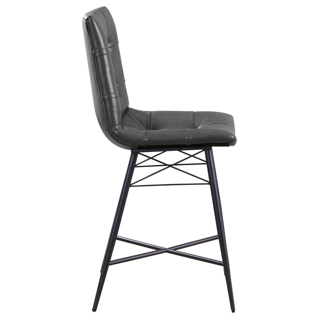 Counter Height Stools & Padded Seat (Set of 2)