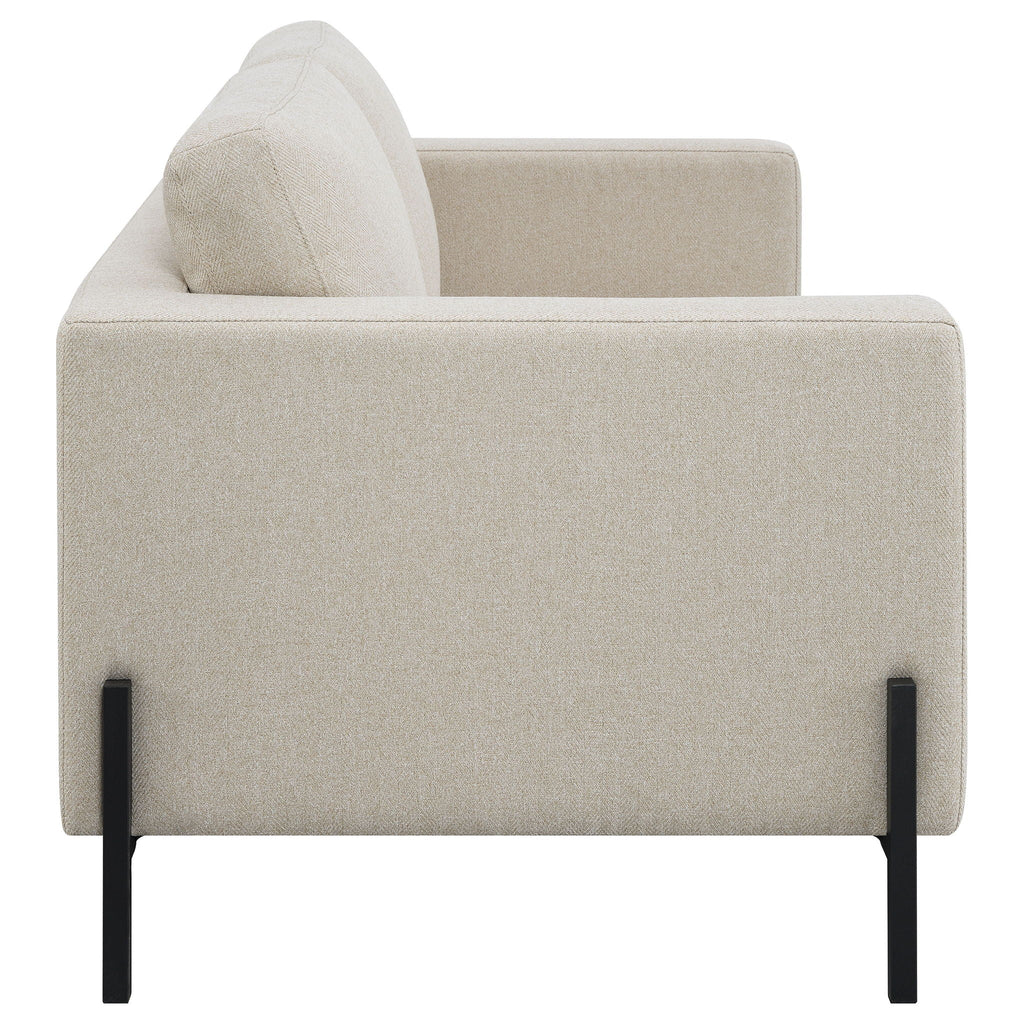 Dulcie - Loose Back Loveseat - Oatmeal