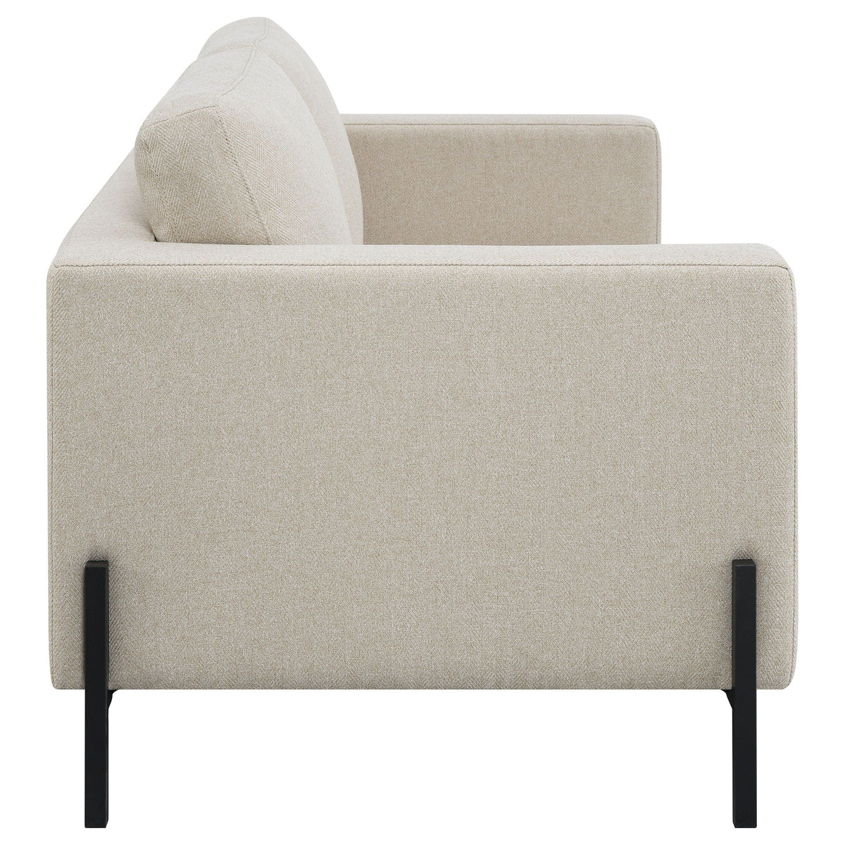 Dulcie - Loose Back Loveseat - Oatmeal