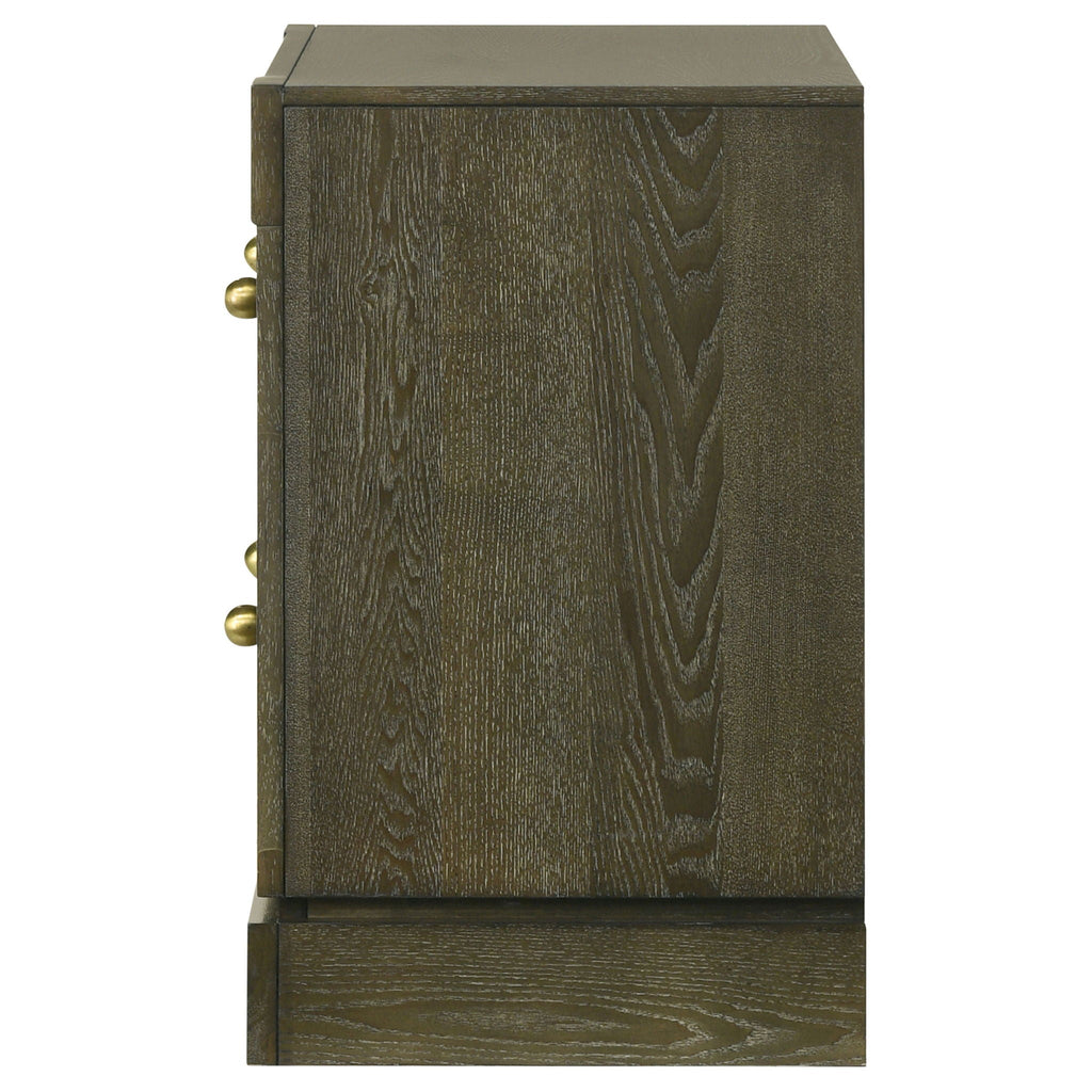 Sundance - 2 Drawer Nightstand - Dark Brown