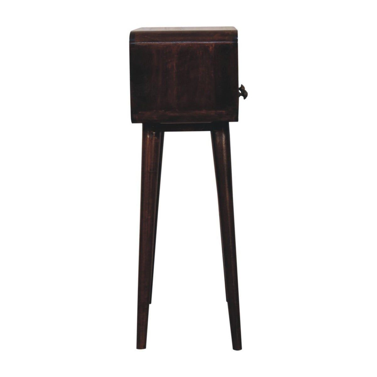 Solid Wood Curved Console Table