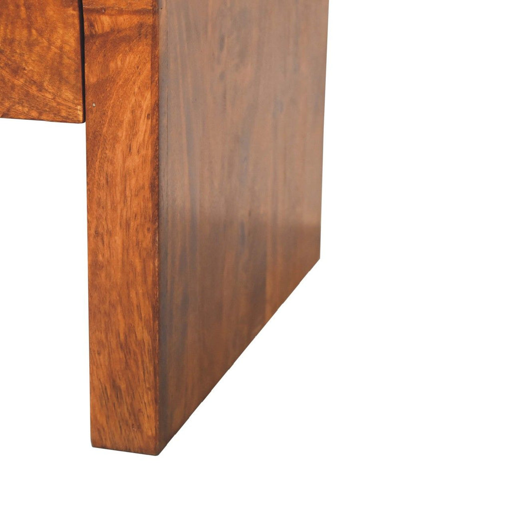 Darcy - Coffee Table, 2 Drawer - Chestnut