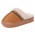 Women's Cotton Shoes Fleece-lined Thickened Plus Size Cotton Slippers