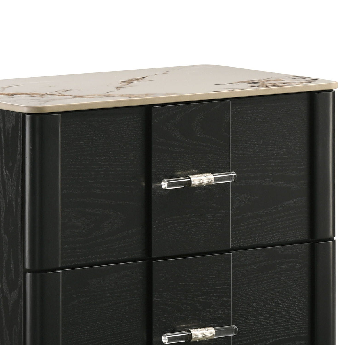 Opel - Nightstand - Black