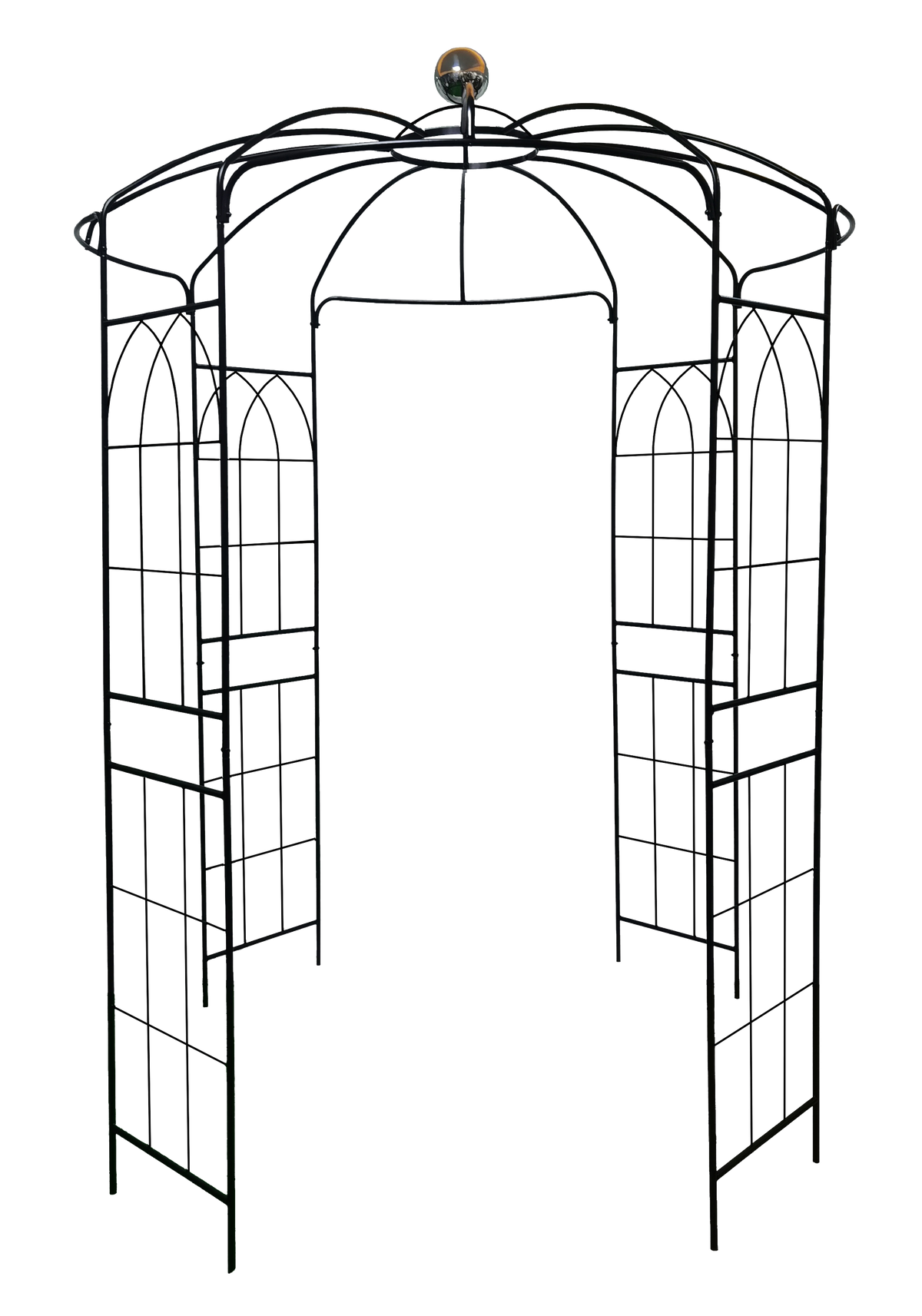 Metal Garden Arch Iron Pergola