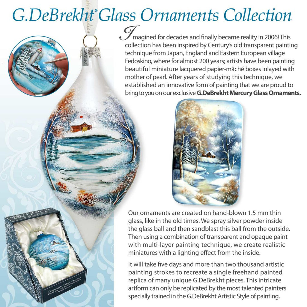 Saint Nicholas Glass Ornament Limited Edition by D. Gelsinger - Christmas Decor - 73918-DG