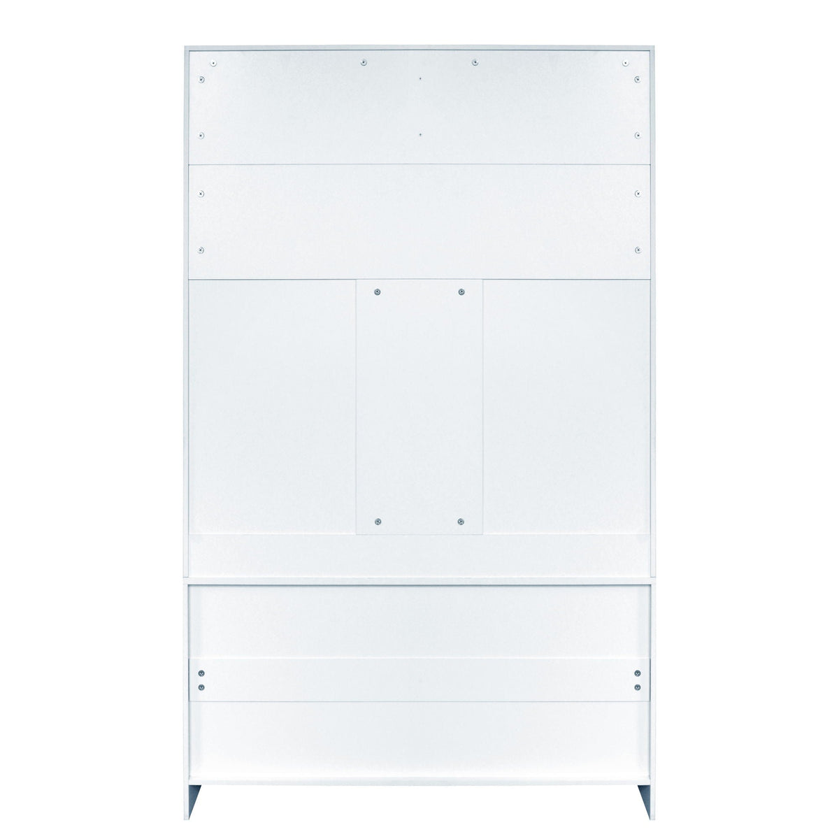 Entryway Bench With Coat Rack, 3 In 1 Design And Adjustable Shelves