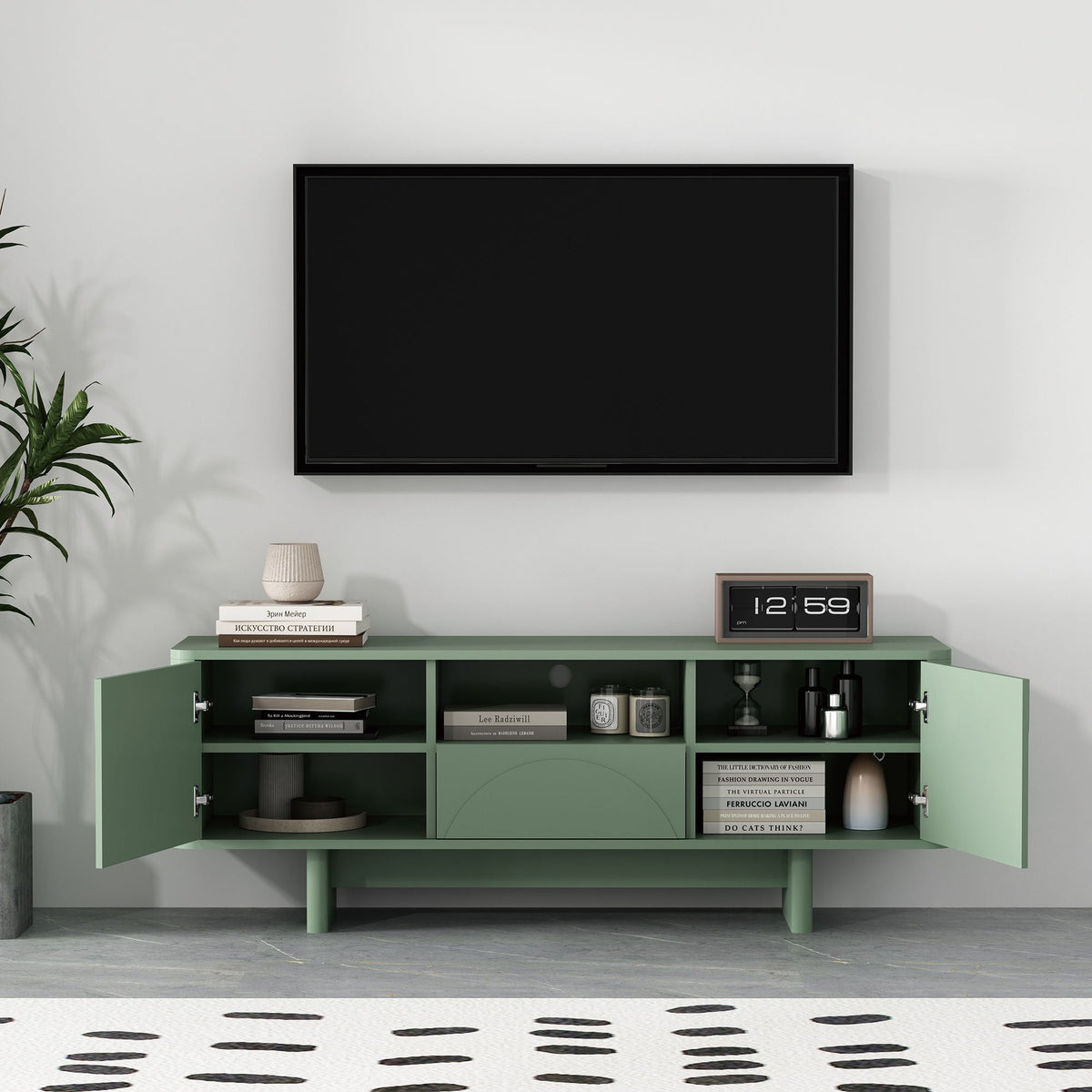 Ella - TV Stand With Adjustable Shelves