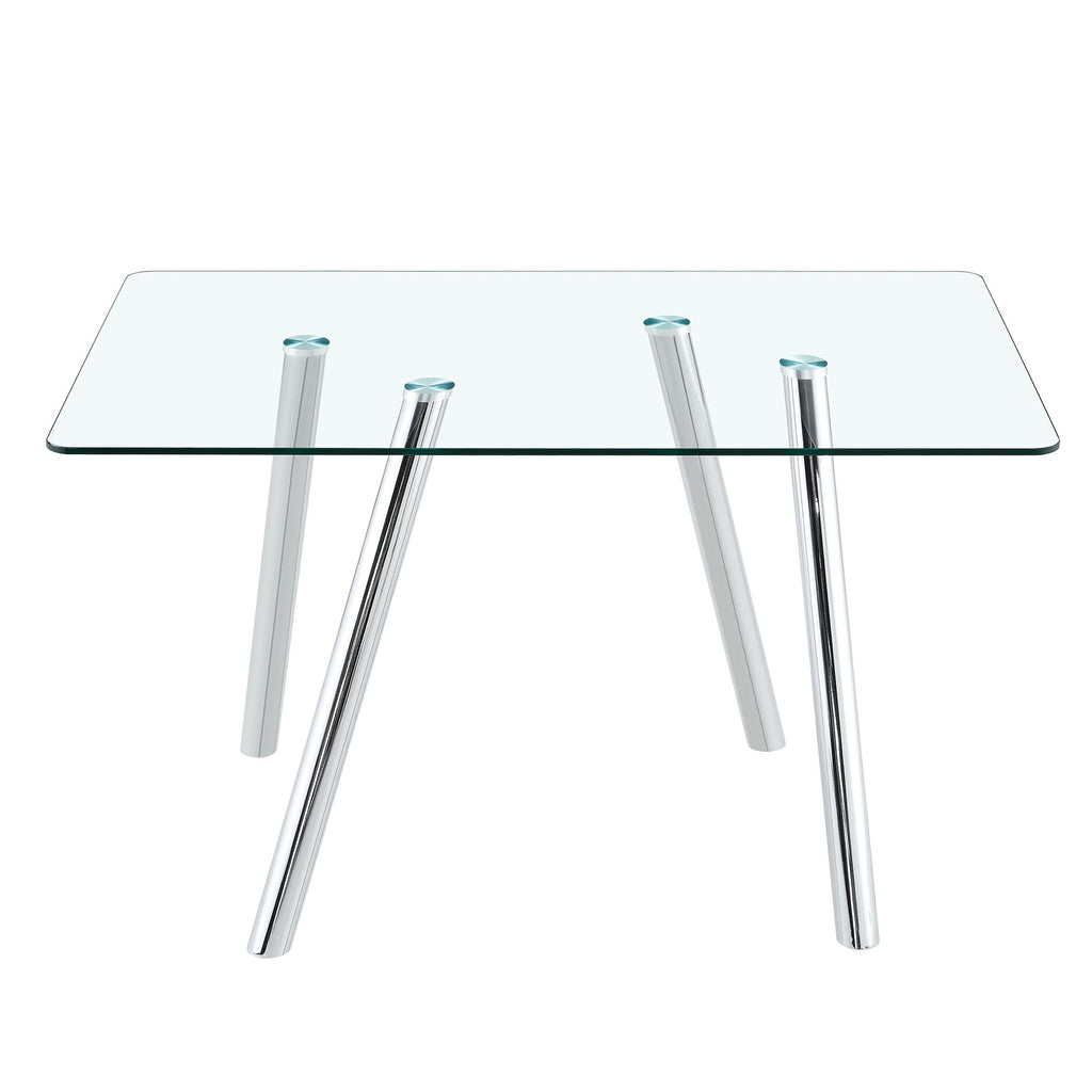 Dining Table With Transparent Surface